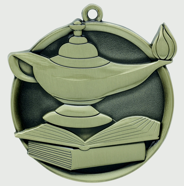 Knowledge Mega Medal, 2-1/4" 1