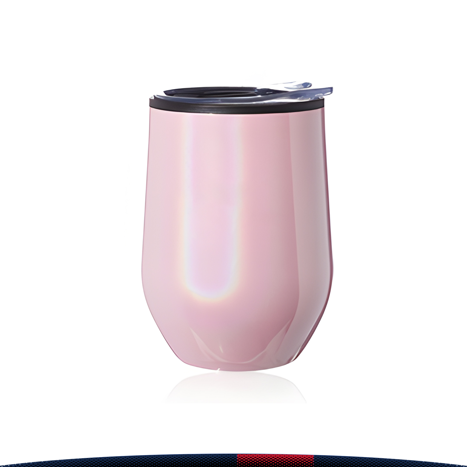 12 oz. Iridescent Stemless Wine Glasses 8