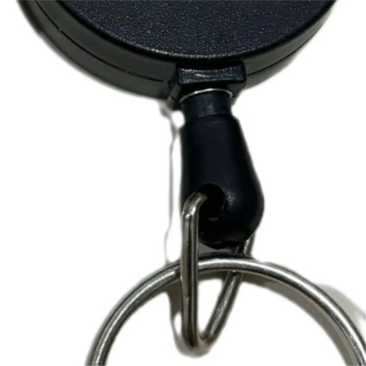 Heavy Duty Retractable Keychain Carabiner Badge Reel Holder 4