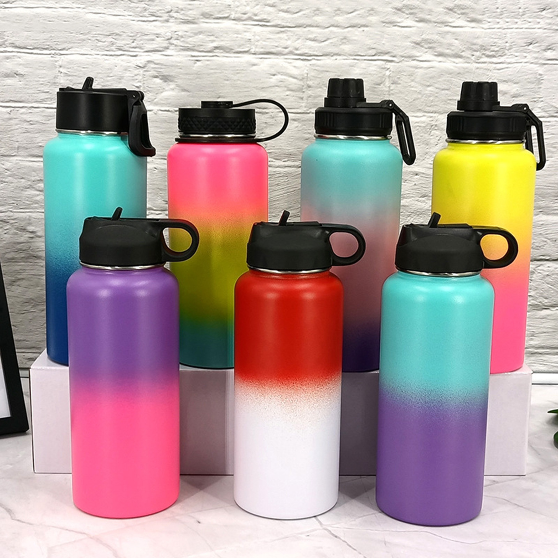 32 Oz. Insulated Water Bottle, custom water bottle with logo imprint 4