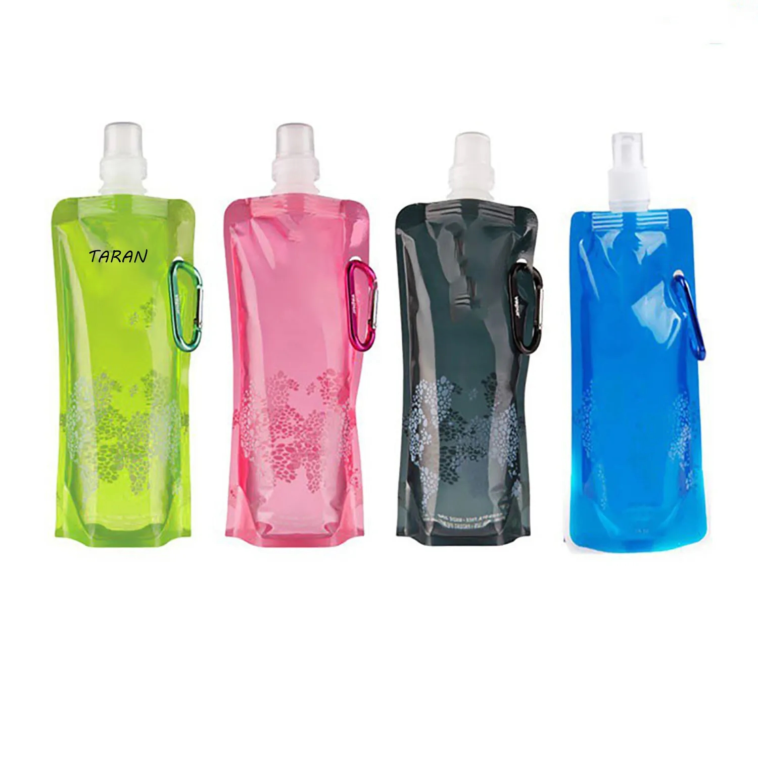 Collapsible Portable Water Bag Pouch Bottle 2
