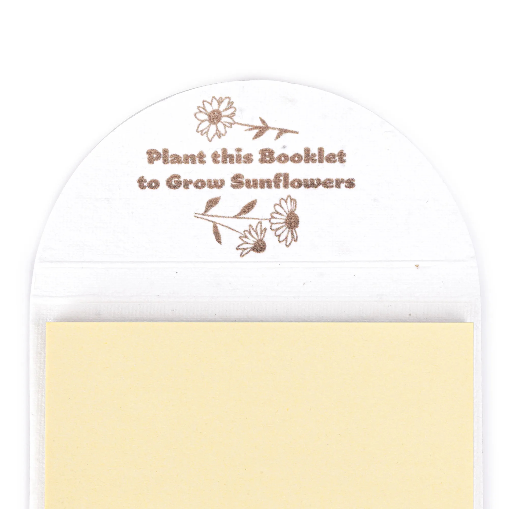 Biodegradable Flower Seeded Sticky Note Pad 3