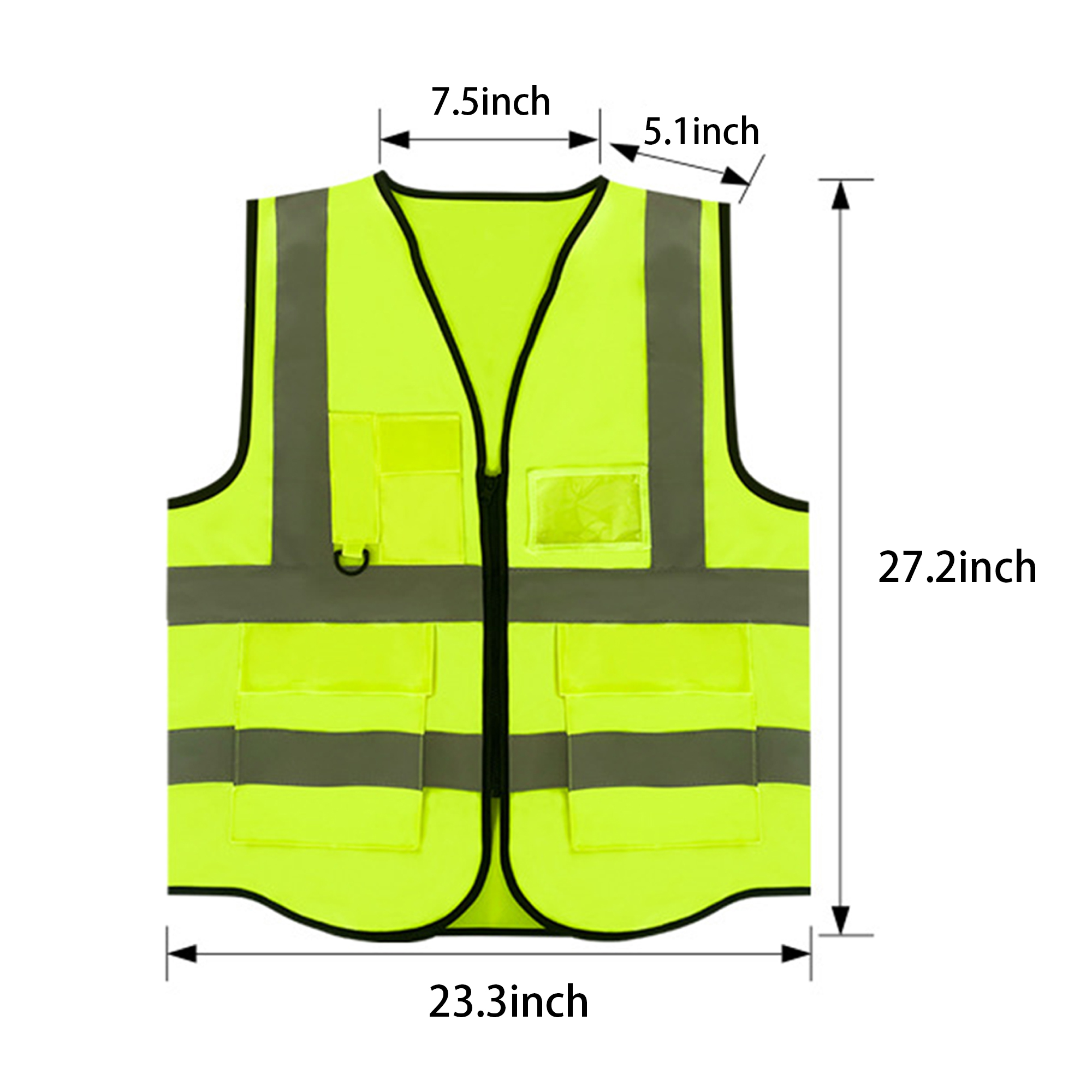 High Visibility Reflective Safety Vest 2