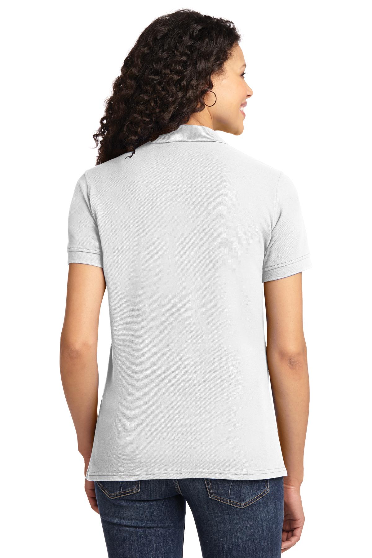 Port & Co Women's Core Blend Pique Polo. LKP155 78