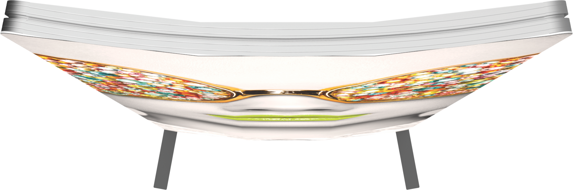 Vector Frame Curved 01 Fabric Banner Display 5