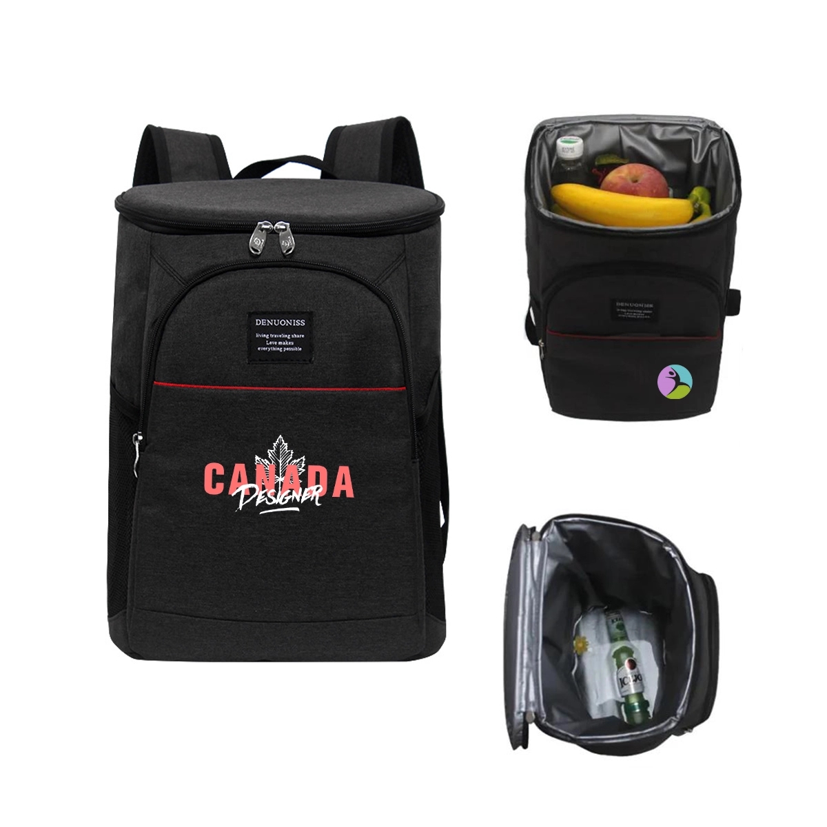 18L Double Shoulder Cold Storage And Heat Preservation Bag 2