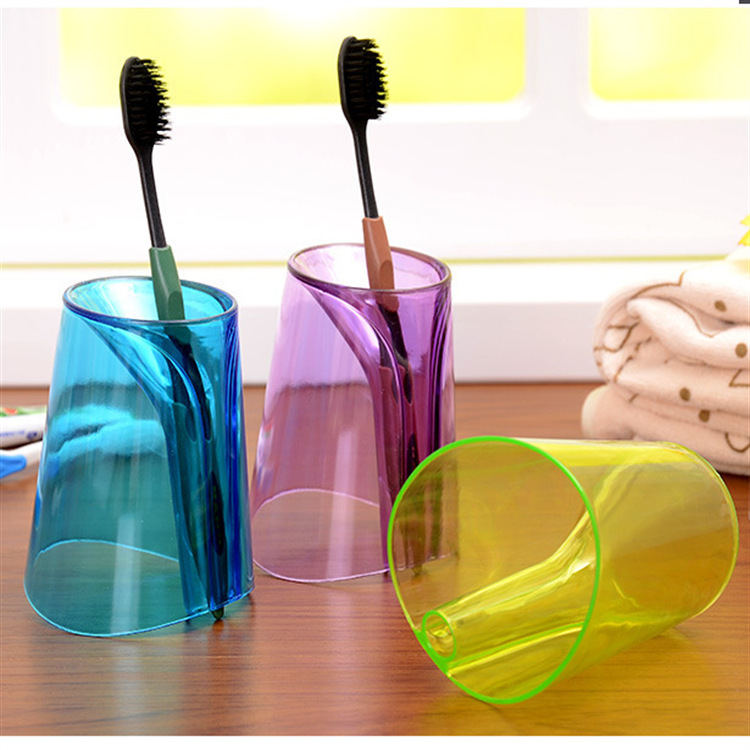 Promotional Dazzle Color Transparent Wash Gargle Cup 2
