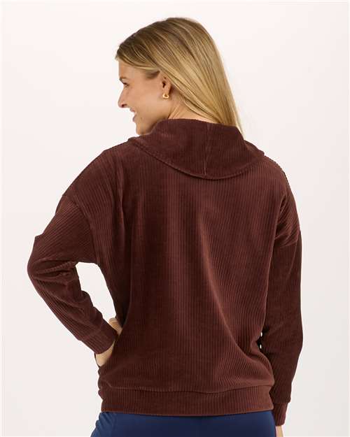 Women's Manchester Corded Quarter-Zip Pullover - BW5203 22