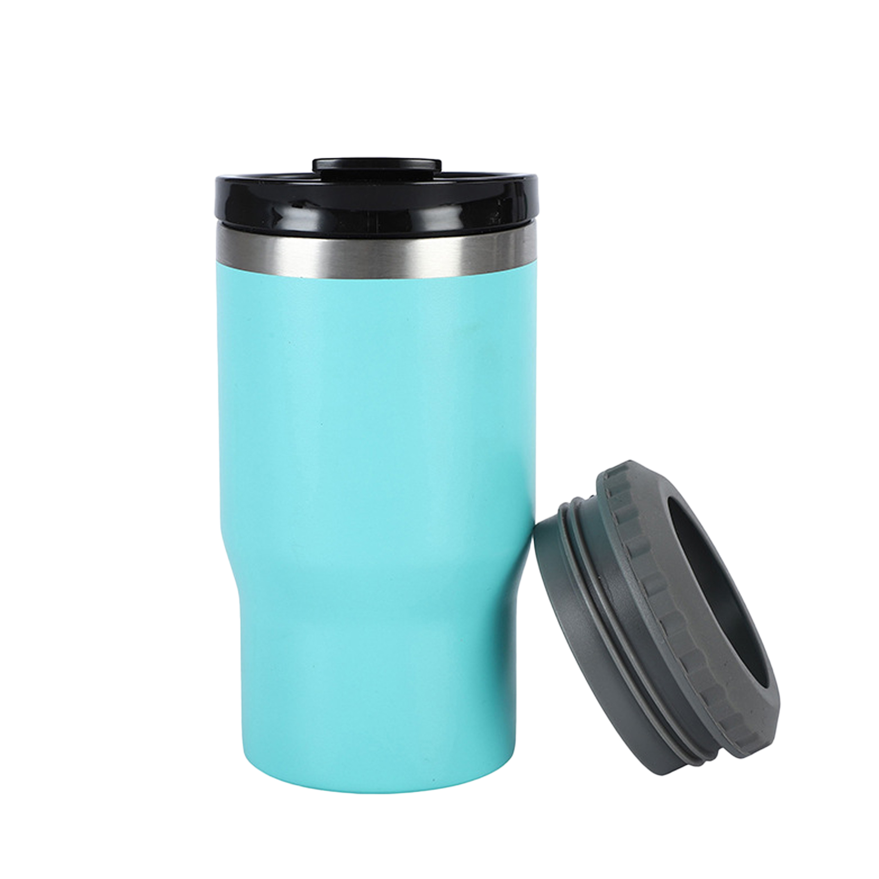 4 in 1 Insulated Can/Bottle Cooler, custom koozie with logo imprint 4