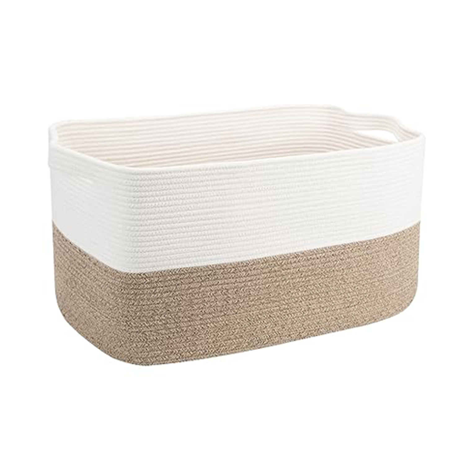 Foldable Cotton Rope Storage Basket 5
