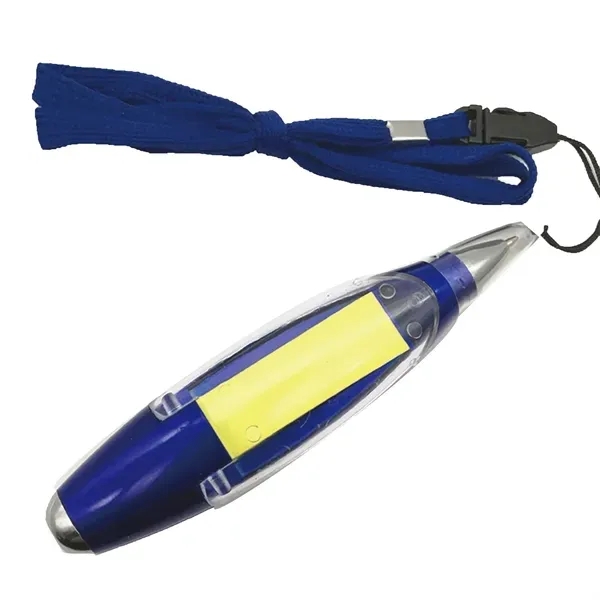 Sticky Note Lanyard Light Pen - Multi-Functional Tool 8