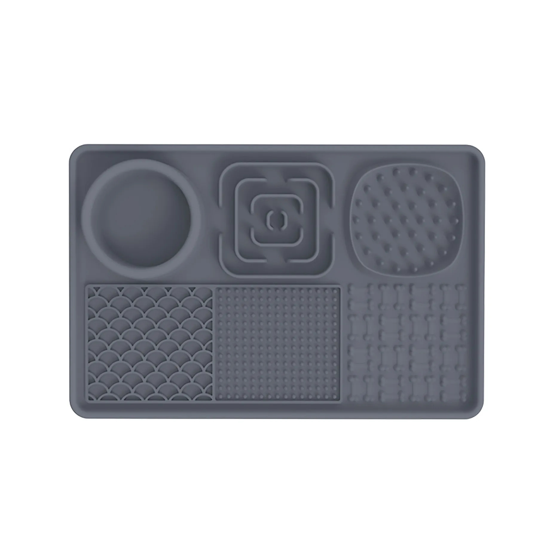 Silicone Rectangular Pet Licking Pad 5
