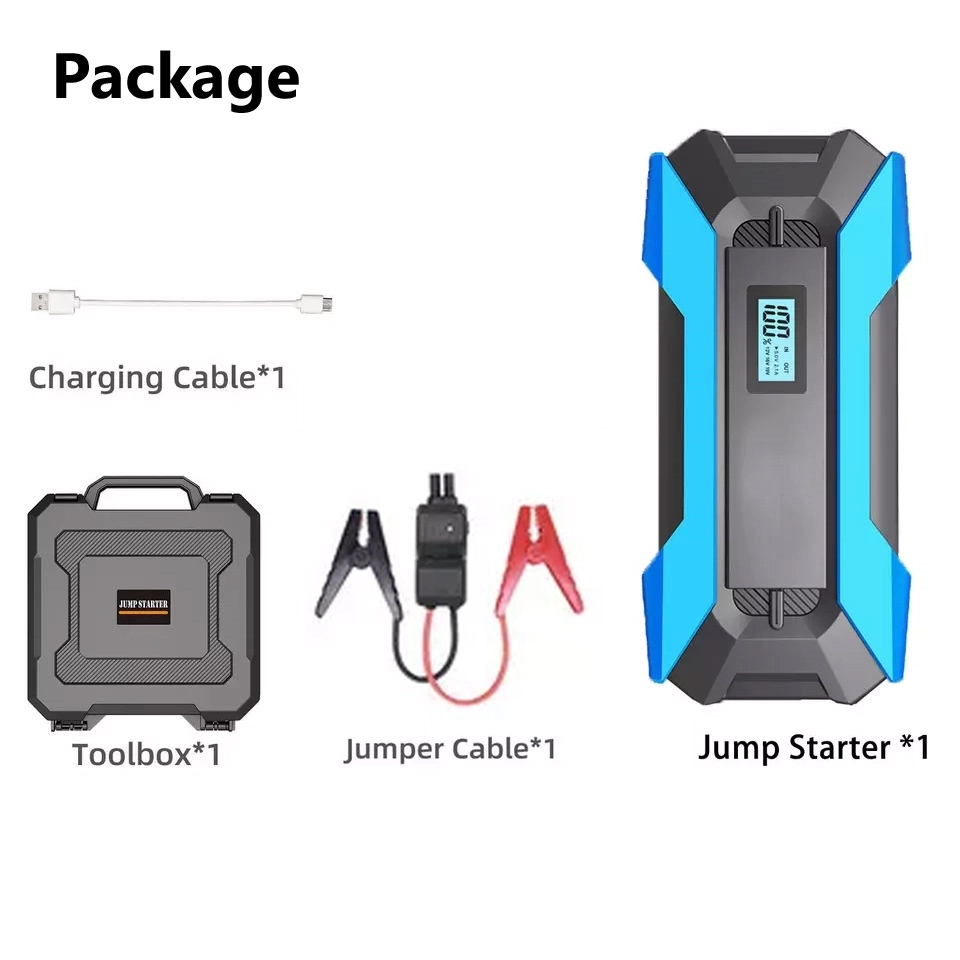 Multi-function Car Emergency Jump Starter with Smart Clip 4