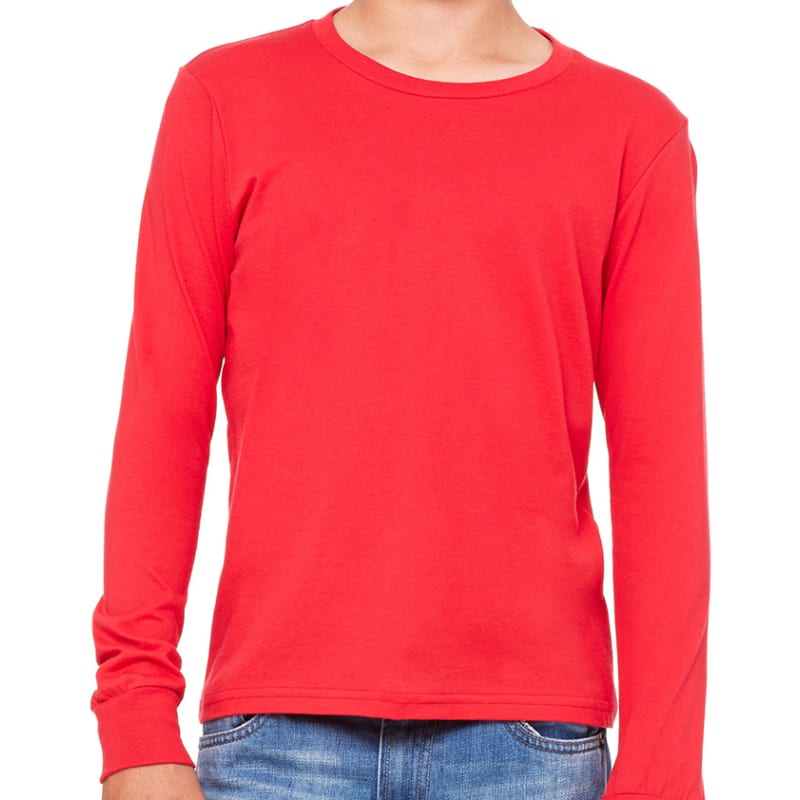 Bella Youth Jersey Long-Sleeve T-Shirt 3