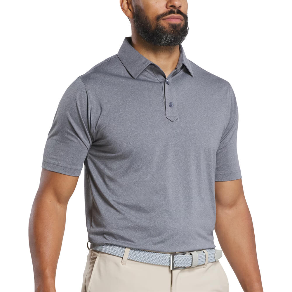 Footjoy Men Solid Lisle Set on Placket 8