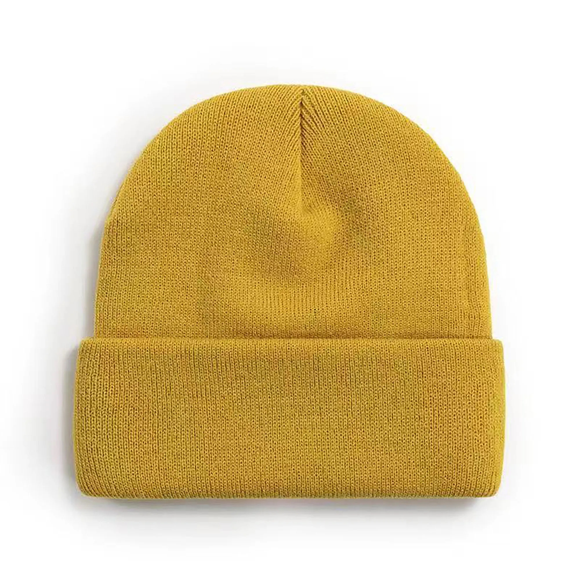 Acrylic Beanie Knit Hat MOQ 50pcs 6