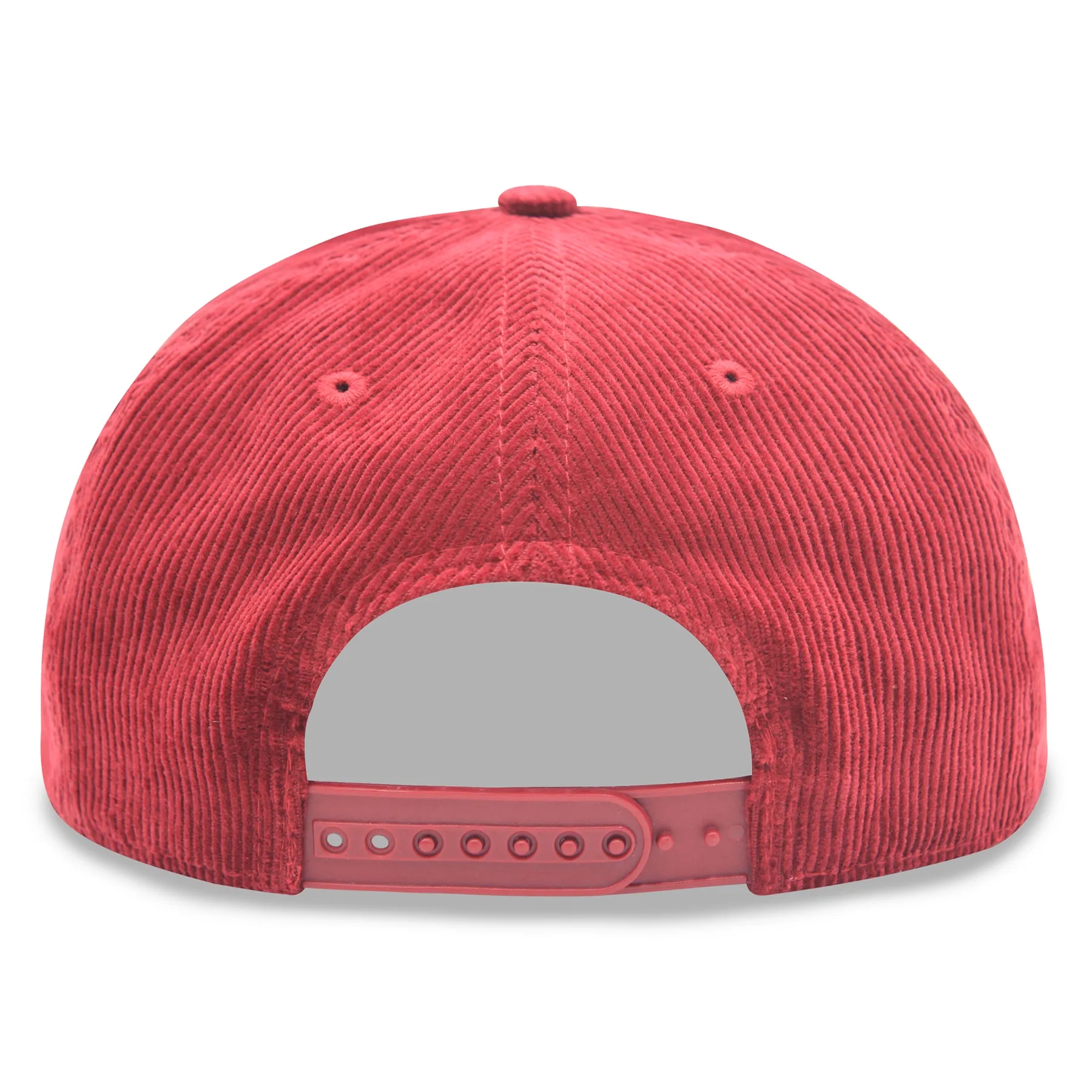 Corduroy Low Profile 5 Panel Unstructured Flat Bill Snapback