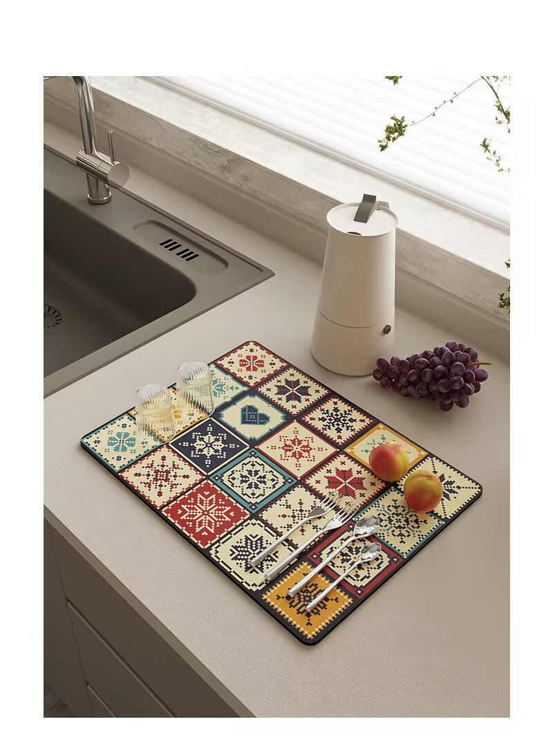 Dish Drying Mat for Kitchen Counter 2