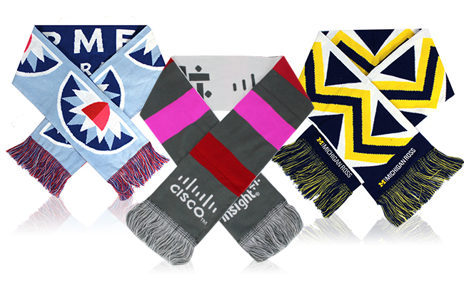 Pantone Matched Winter Scarves