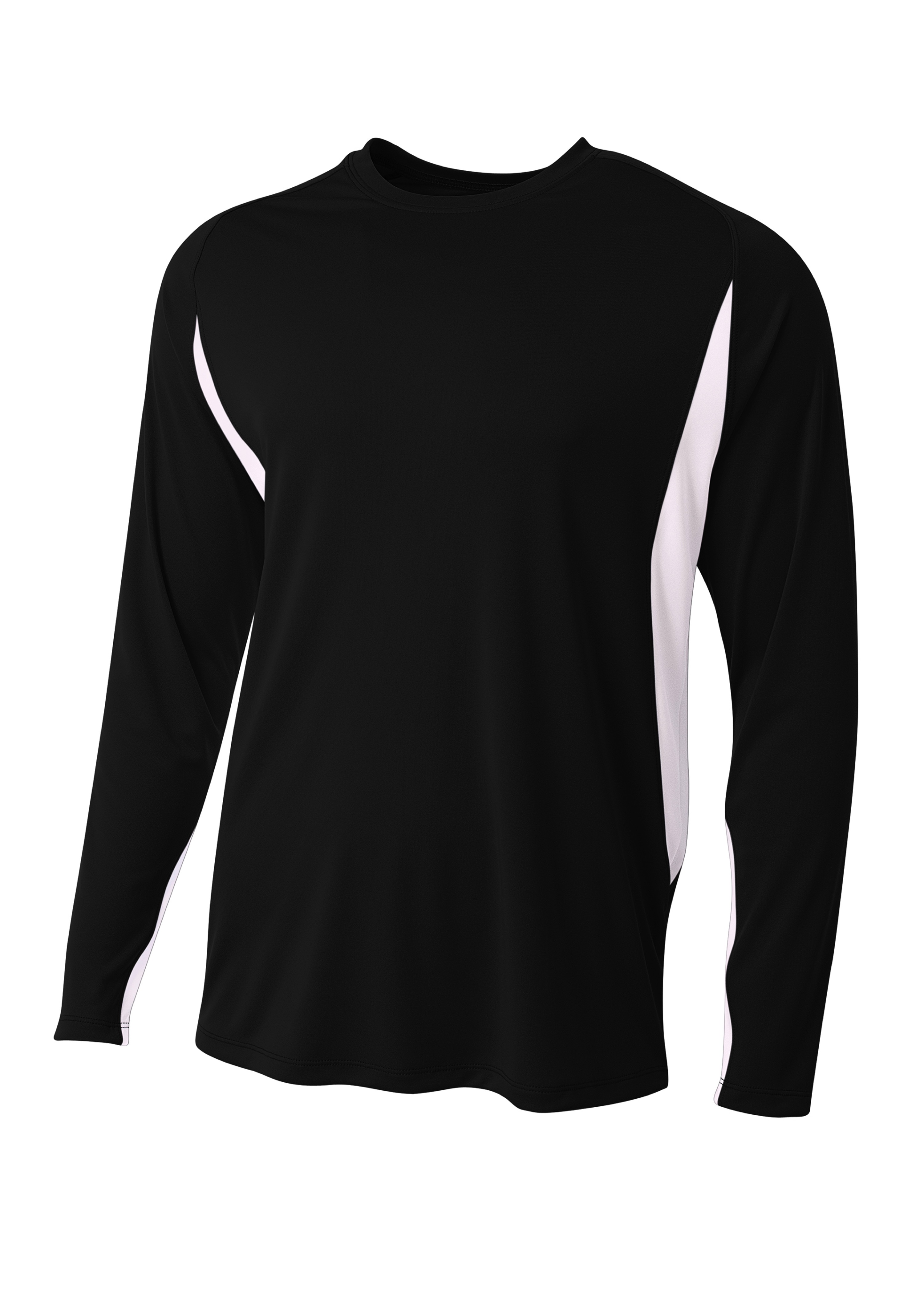 A4 Long Sleeve Color Block Tee 2