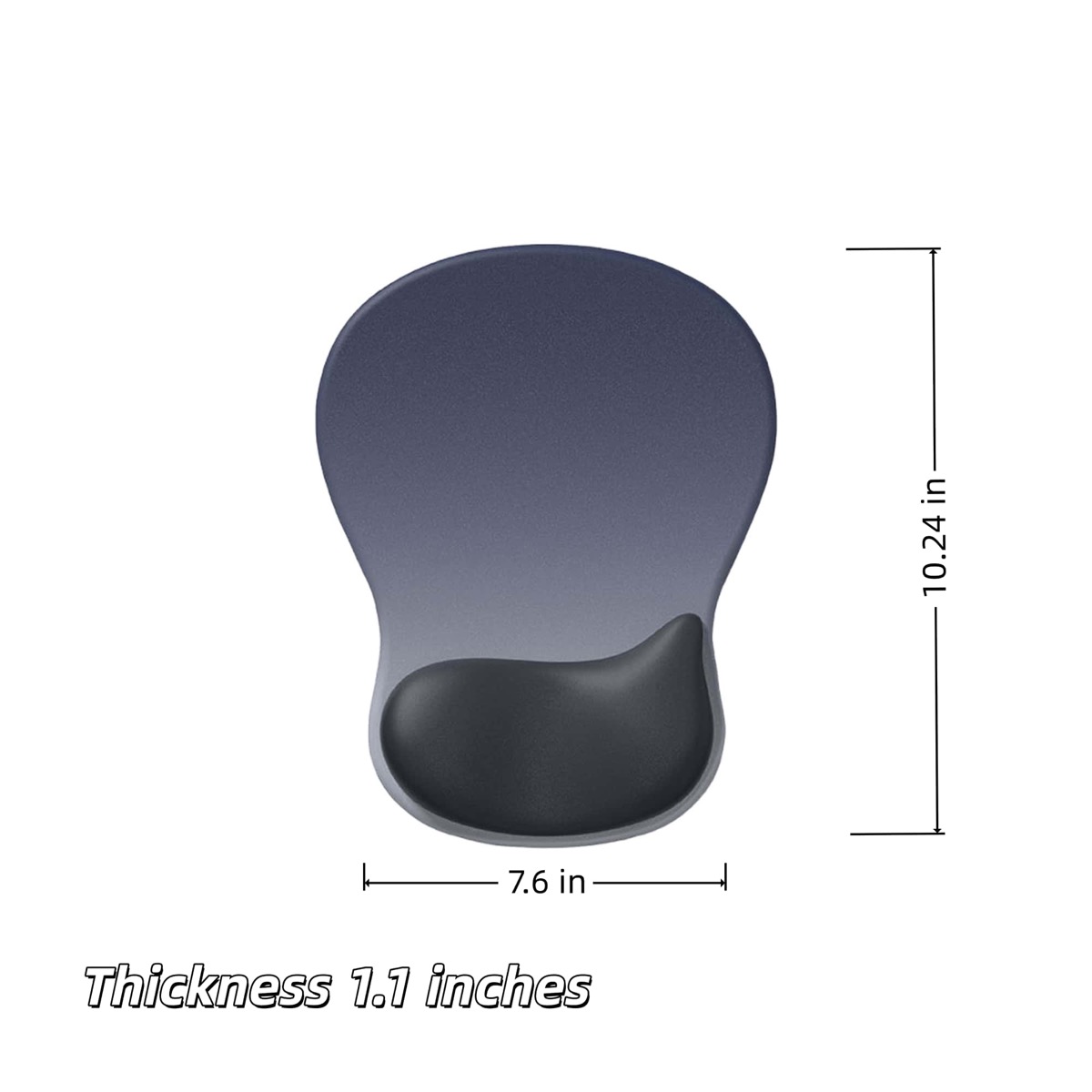 Thickened Non-slip Wrist Support Mouse Pad 2