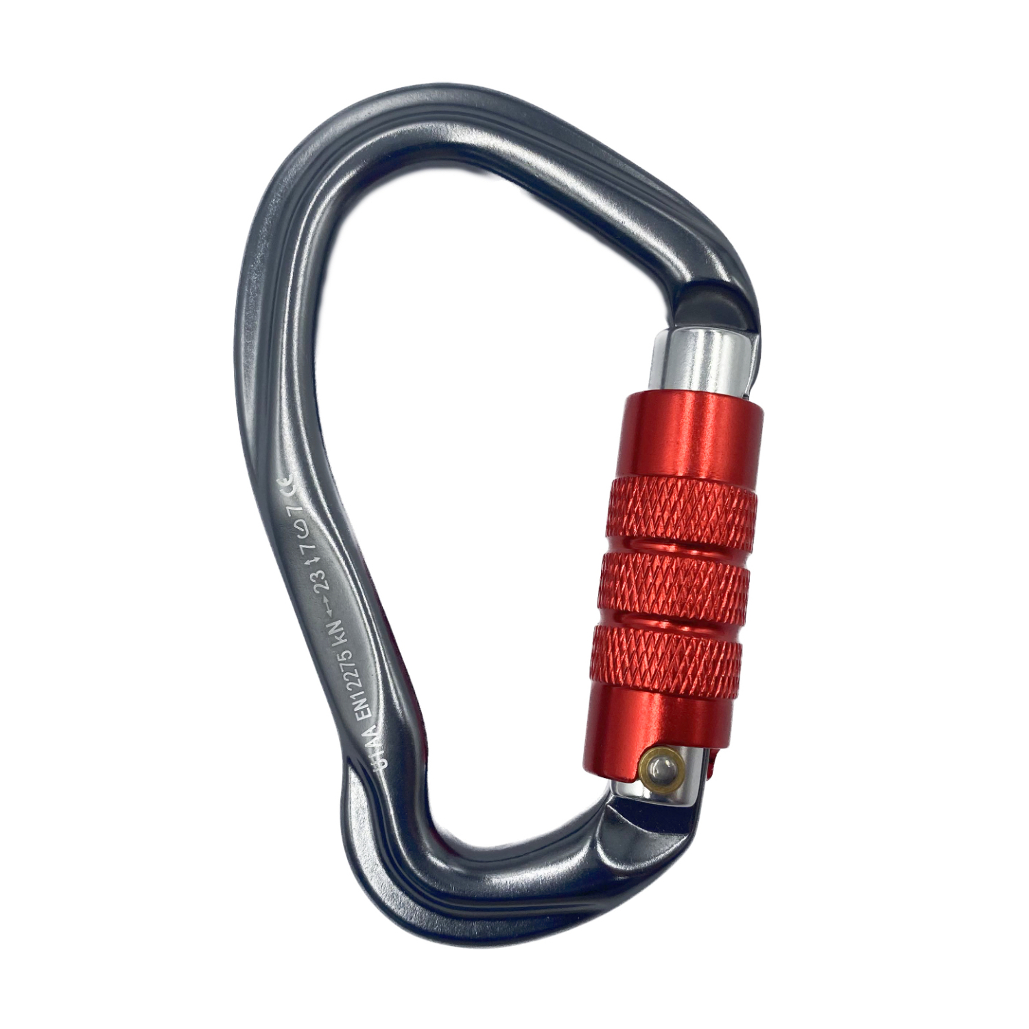 B Ring Twist Gate Aluminum Carabiner 9