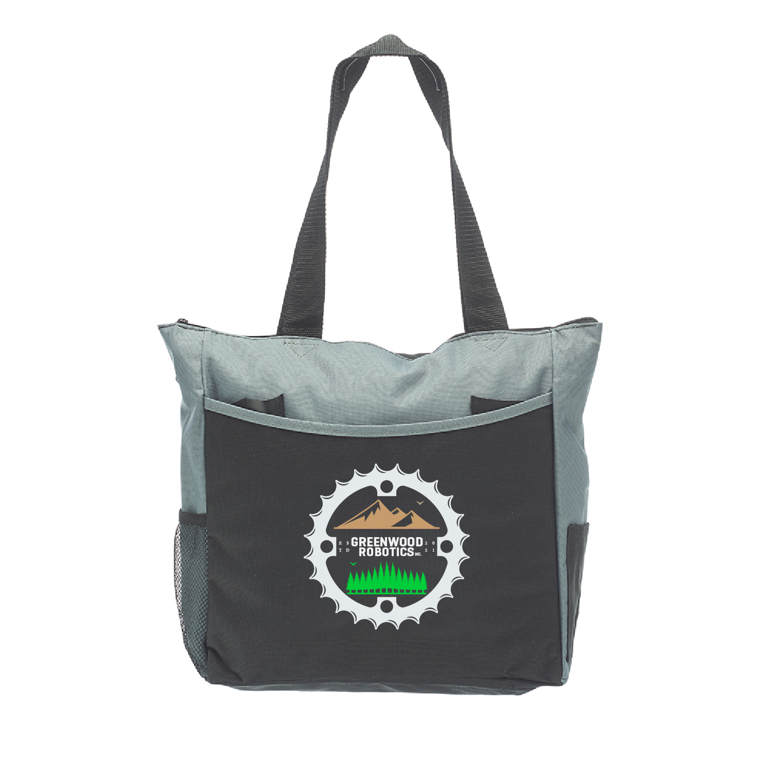 Pack-n-Go Carry All Tote Bag (Full Color Imprint), custom tote bag with logo imprint 10