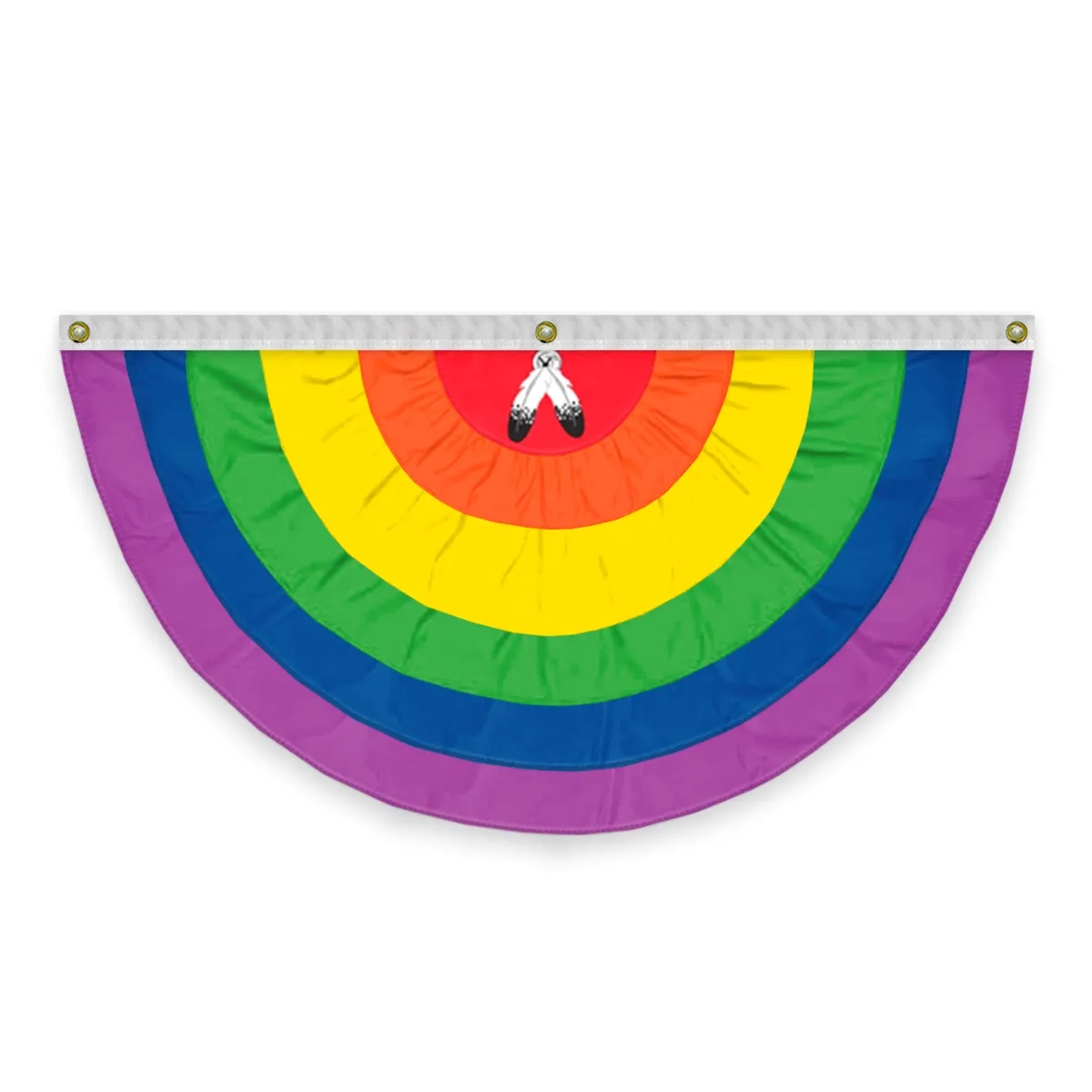 Two-Spirit Pleated Full Fan 1