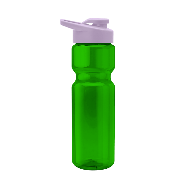 Blazer 28oz Transparent Bike Bottle w/Drink-thru Lid 1427