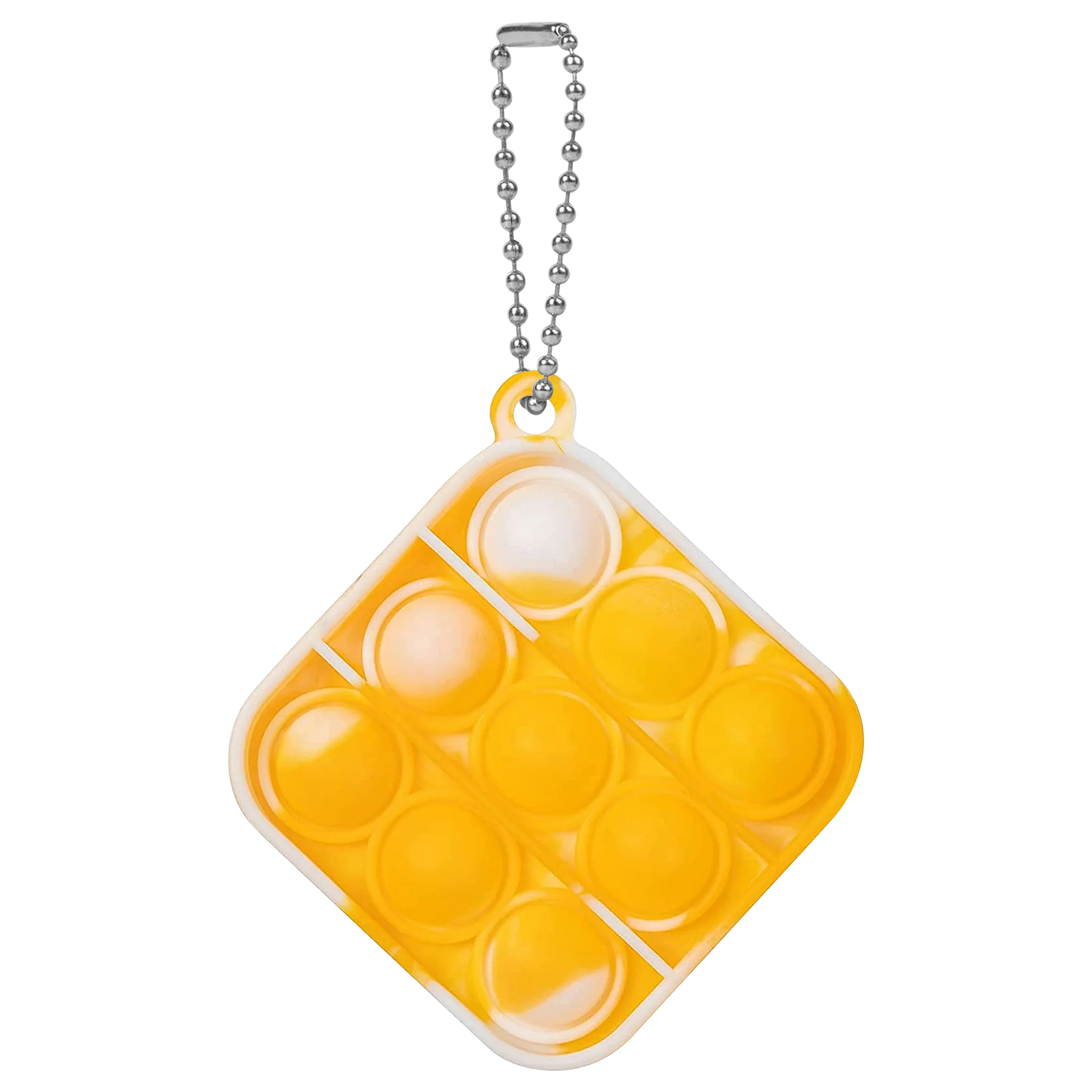 Round Mini Push Bubble Stress Relief Toy Keychain 21