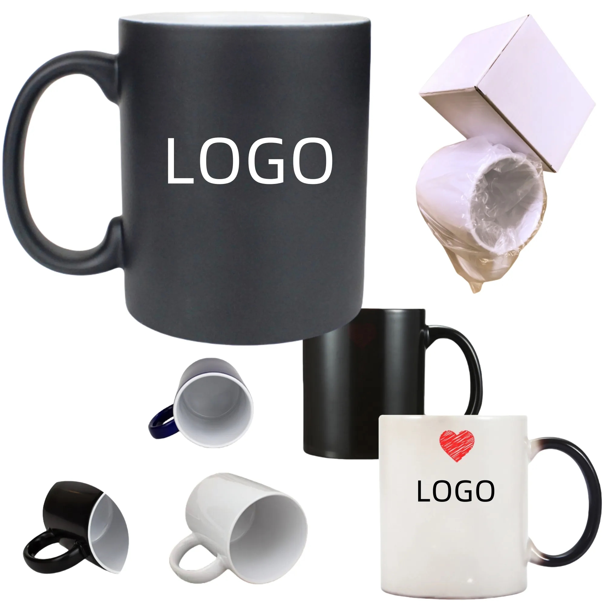 Ceramic Matte Color-Changing Mug 1