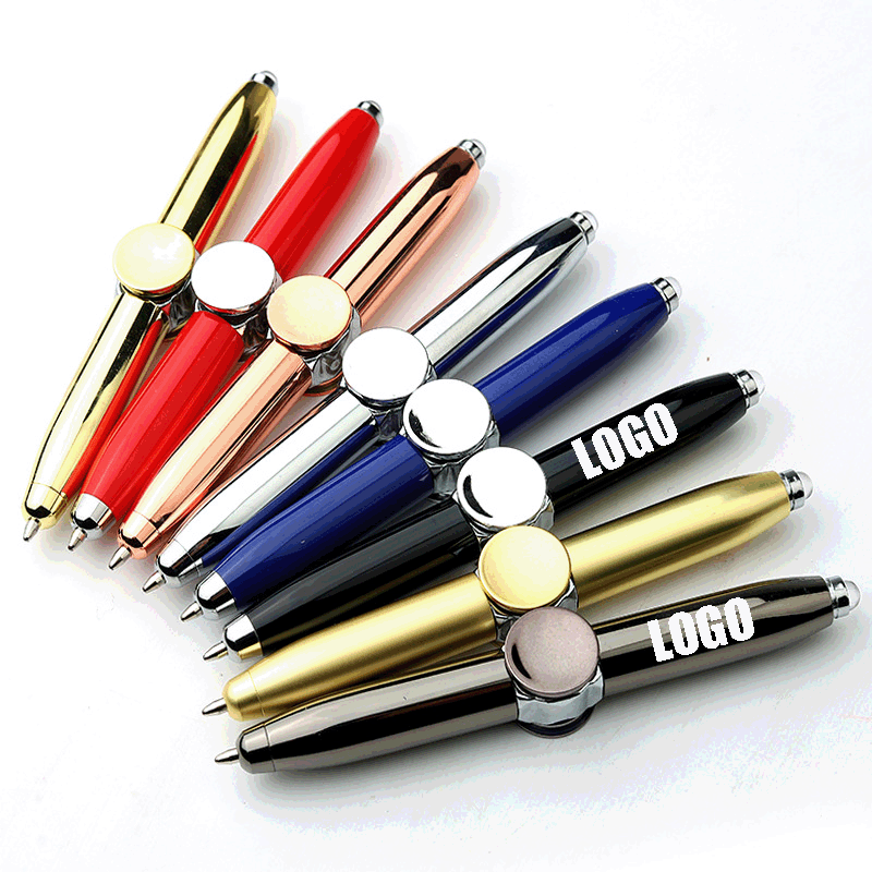 Multi-Functional Fidget Pen Spinning Pen with LED Light 1
