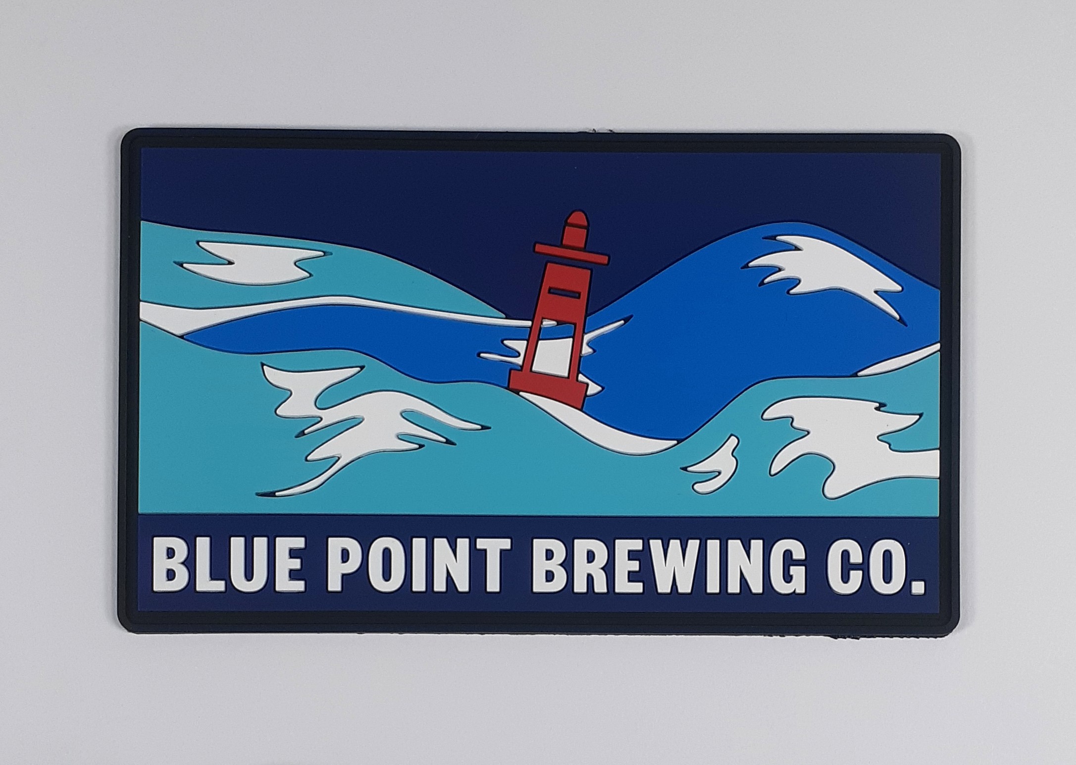 Custom 2D Silicone Label/Patch Orient Made 13