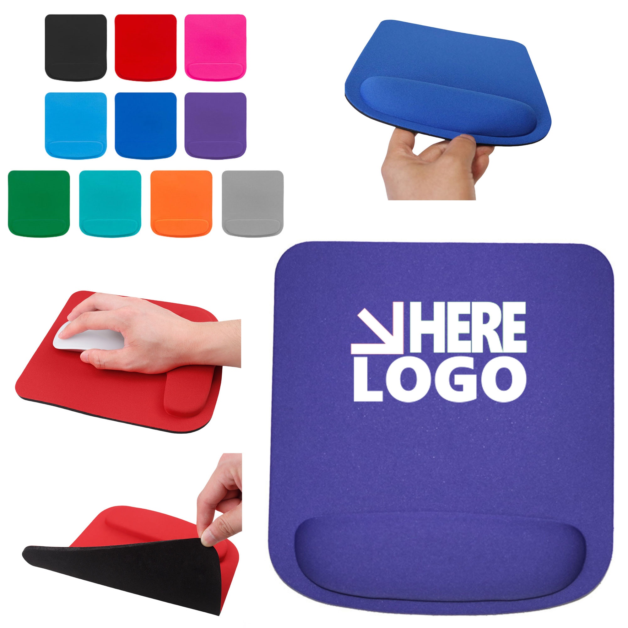 Ergonomic Mouse Pad Wrist Support 2