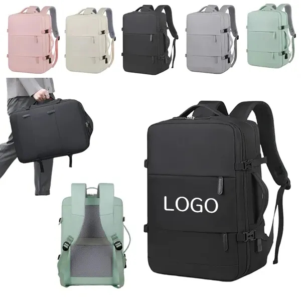 Multi-Compartment Oxford Travel Backpack 5