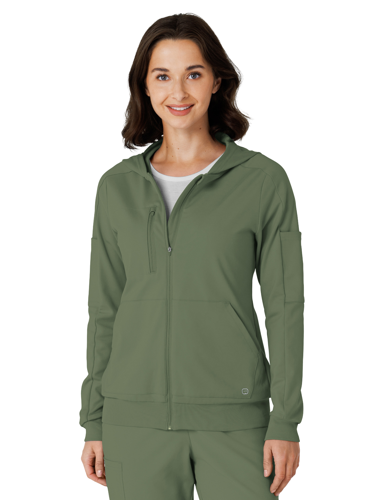 Wink - Renew - Knit Womens Four-Pocket Zip Hoodie 36