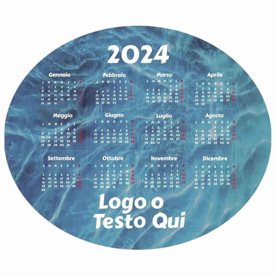 Nautical Calendar Mouse Pad 4