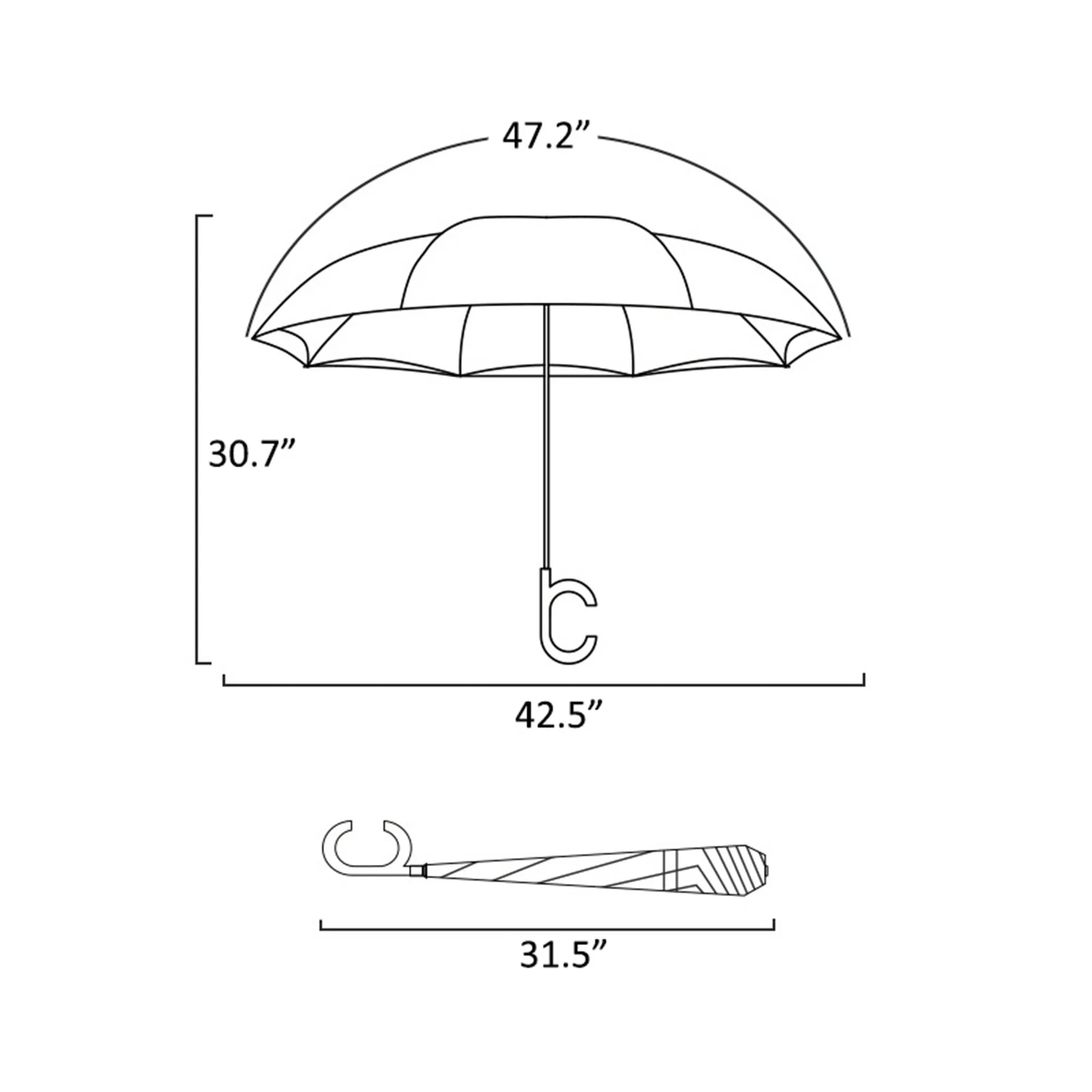Inverted Reverse Folding Umbrella MOQ50 3