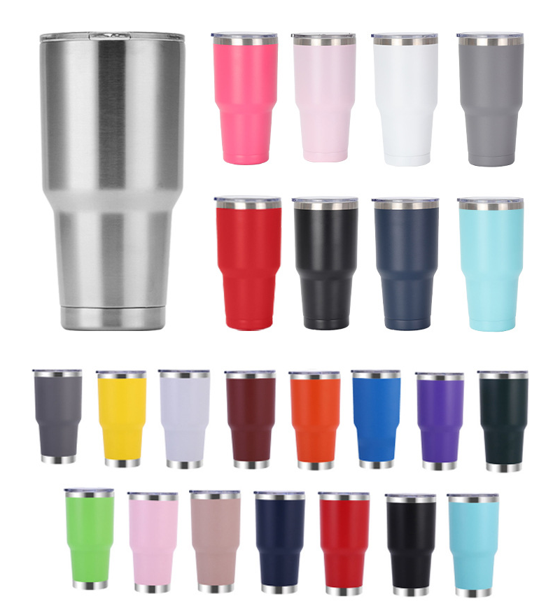 30oz Insulated Tumbler With Lids 1