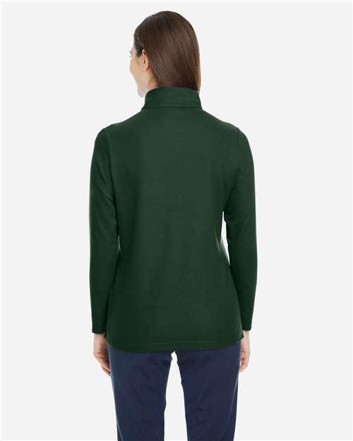 Women's Fusion ChromaSoft™ Pique Quarter-Zip Pullover - CE405W 37