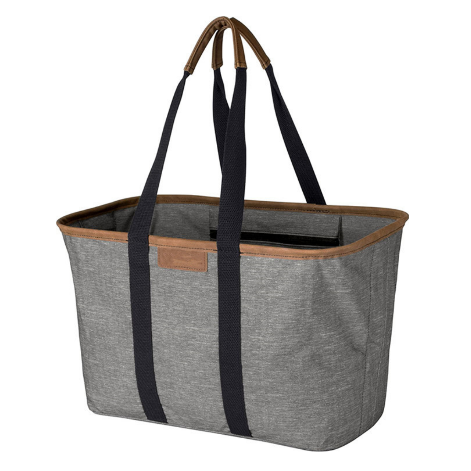Outdoor Portable Foldable Large Capacity Canvas Tote Bag, custom tote bag with logo imprint 2
