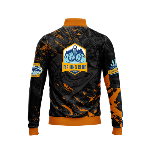 Sublimation 180G Mesh UPF 50+ Long Sleeve Fishing Quarter 2