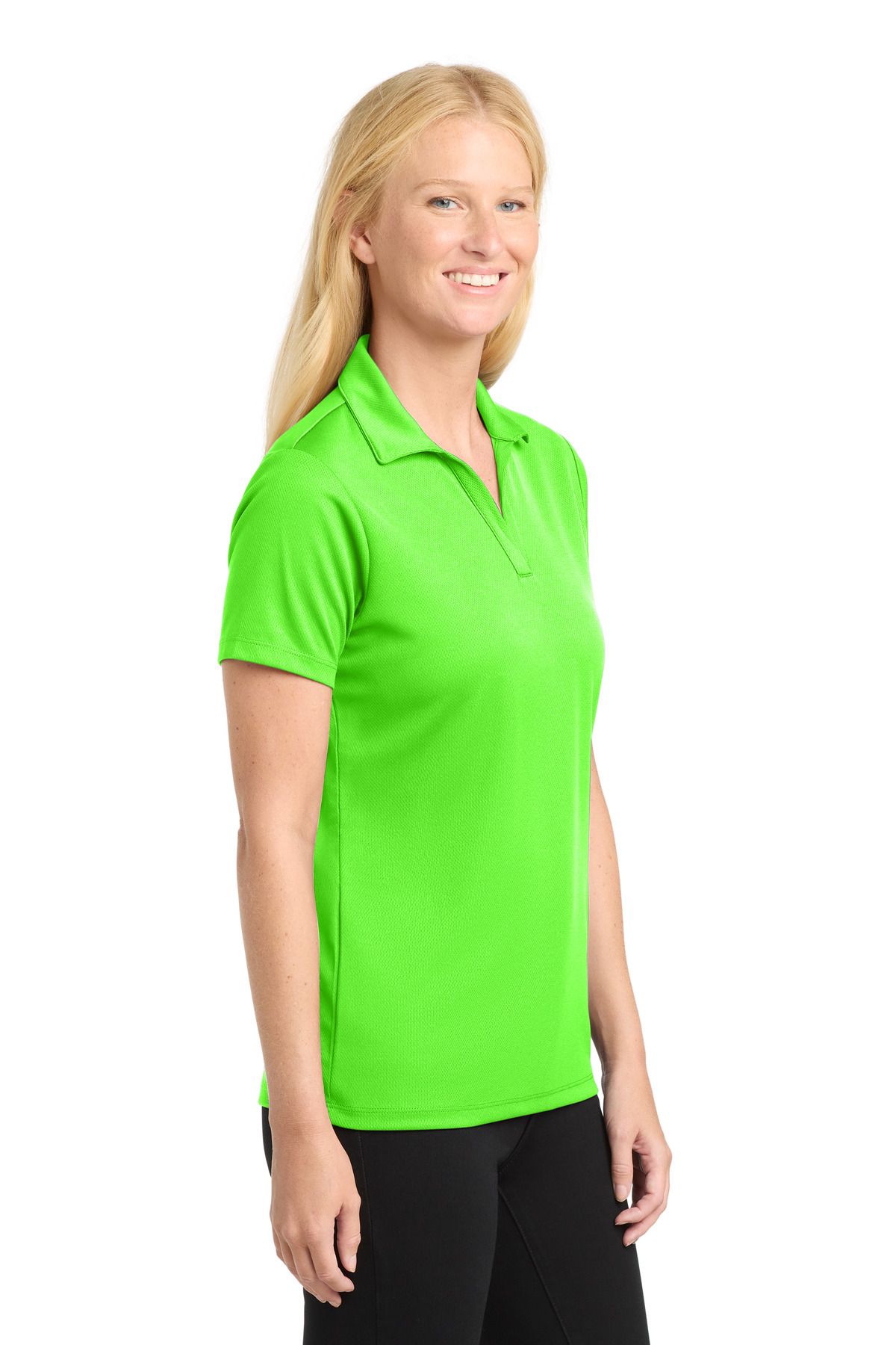 Sport-Tek Women's PosiCharge RacerMesh Polo. LST640 46
