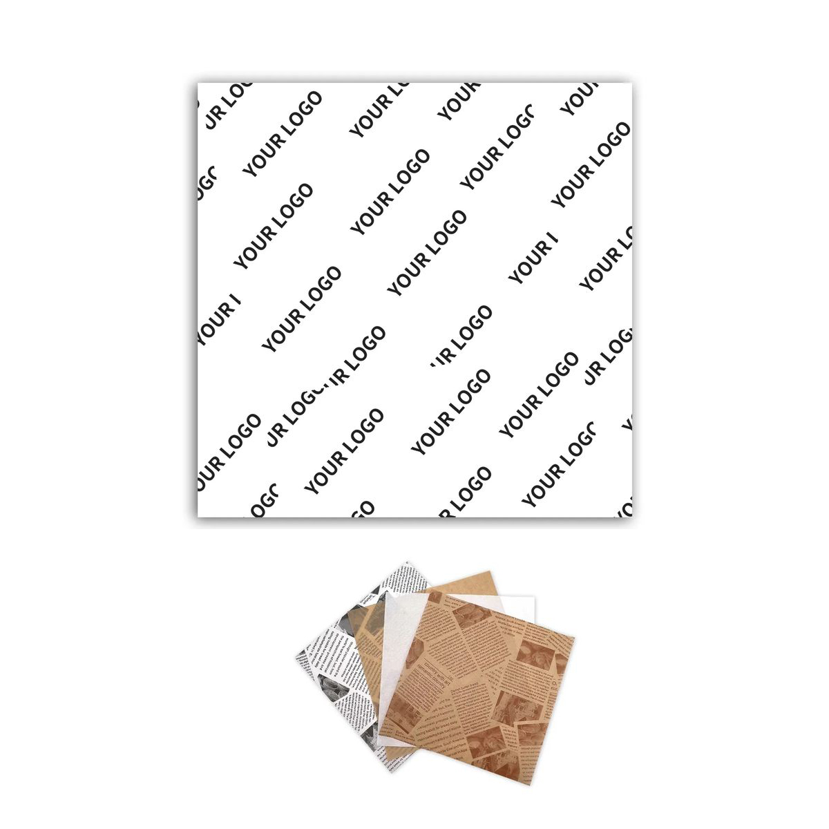 Oil Resistant Food Paper Sheets for Restaurants 2