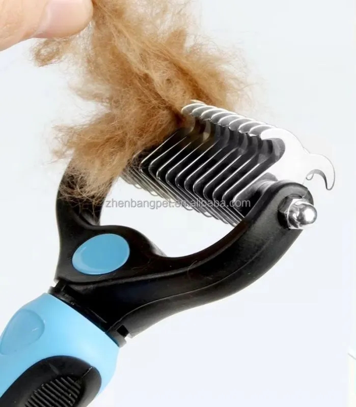 Double Sided Pet Grooming Brush 2