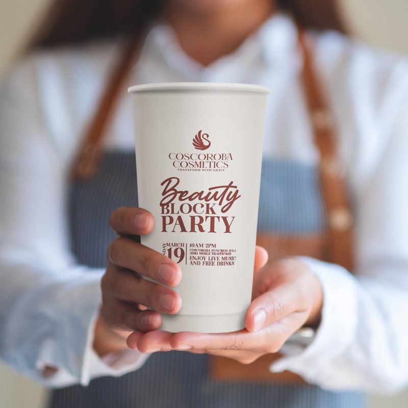 Custom 20 Oz. Double Wall Paper Hot Cups 30