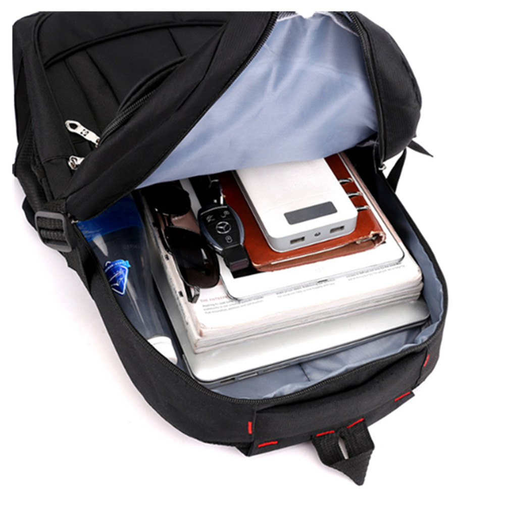 Heavy duty Unisex Student Backpack With Large Capacity 4