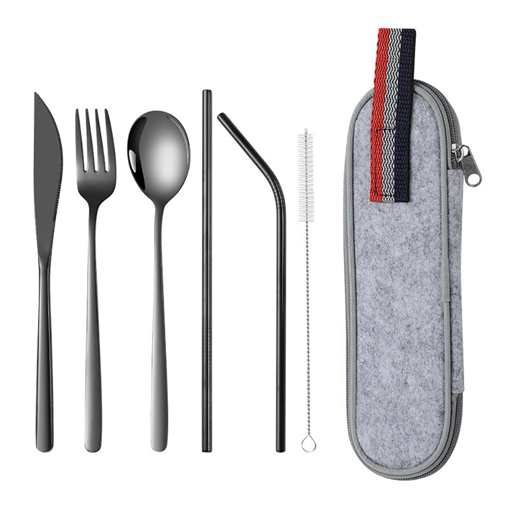Stainless Steel Cutlery Set In PouchStainless Steel Cutlery Set In Pouch 2