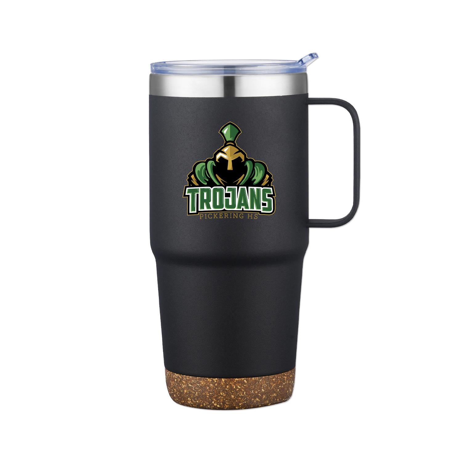 24 Oz. Travel Mug with Cork Bottom 7