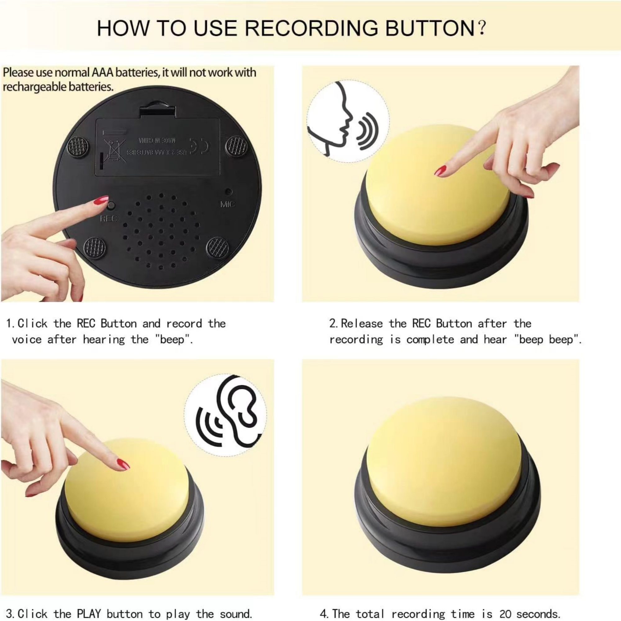Dog Training Buzzer 6